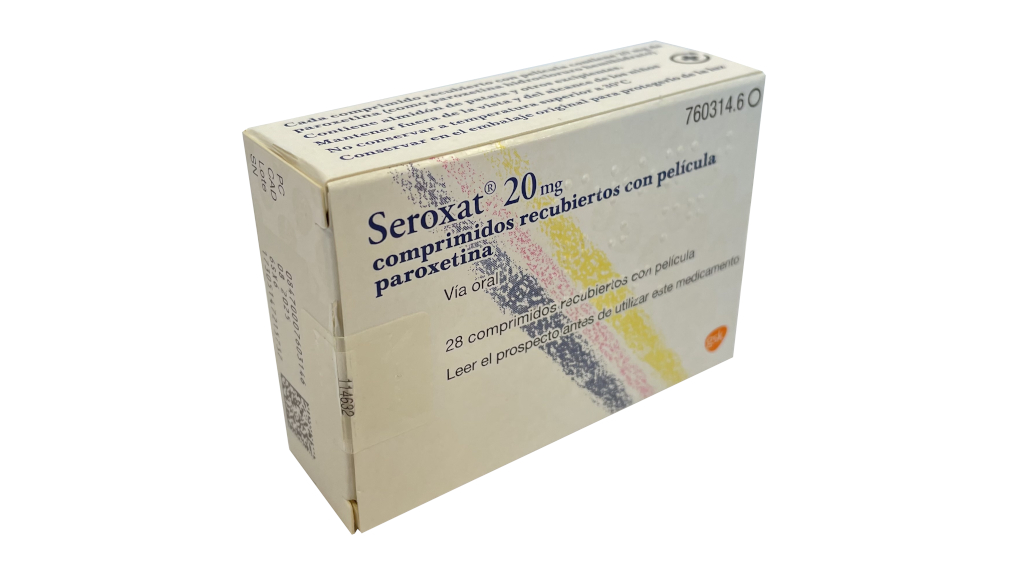 SEROXAT 20 mg 14 COMPRIMIDOS RECUBIERTOS