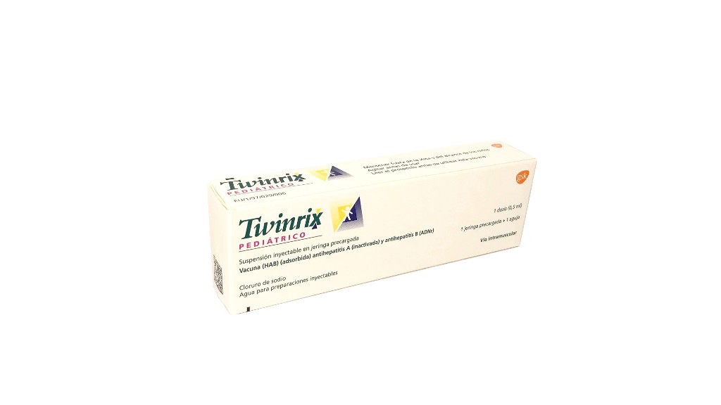 TWINRIX PEDIATRICO 1 JERINGA PRECARGADA SUSPENSION INYECTABLE 0,5 ml