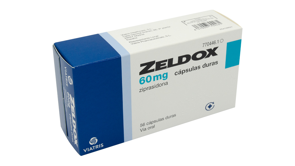 ZELDOX 60 mg 56 CAPSULAS