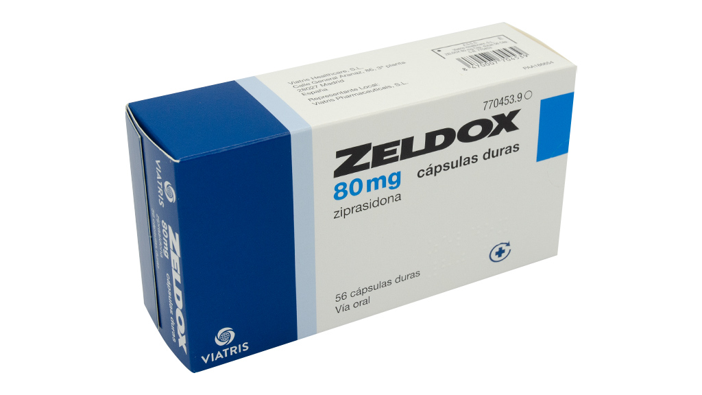 ZELDOX 80 mg 56 CAPSULAS