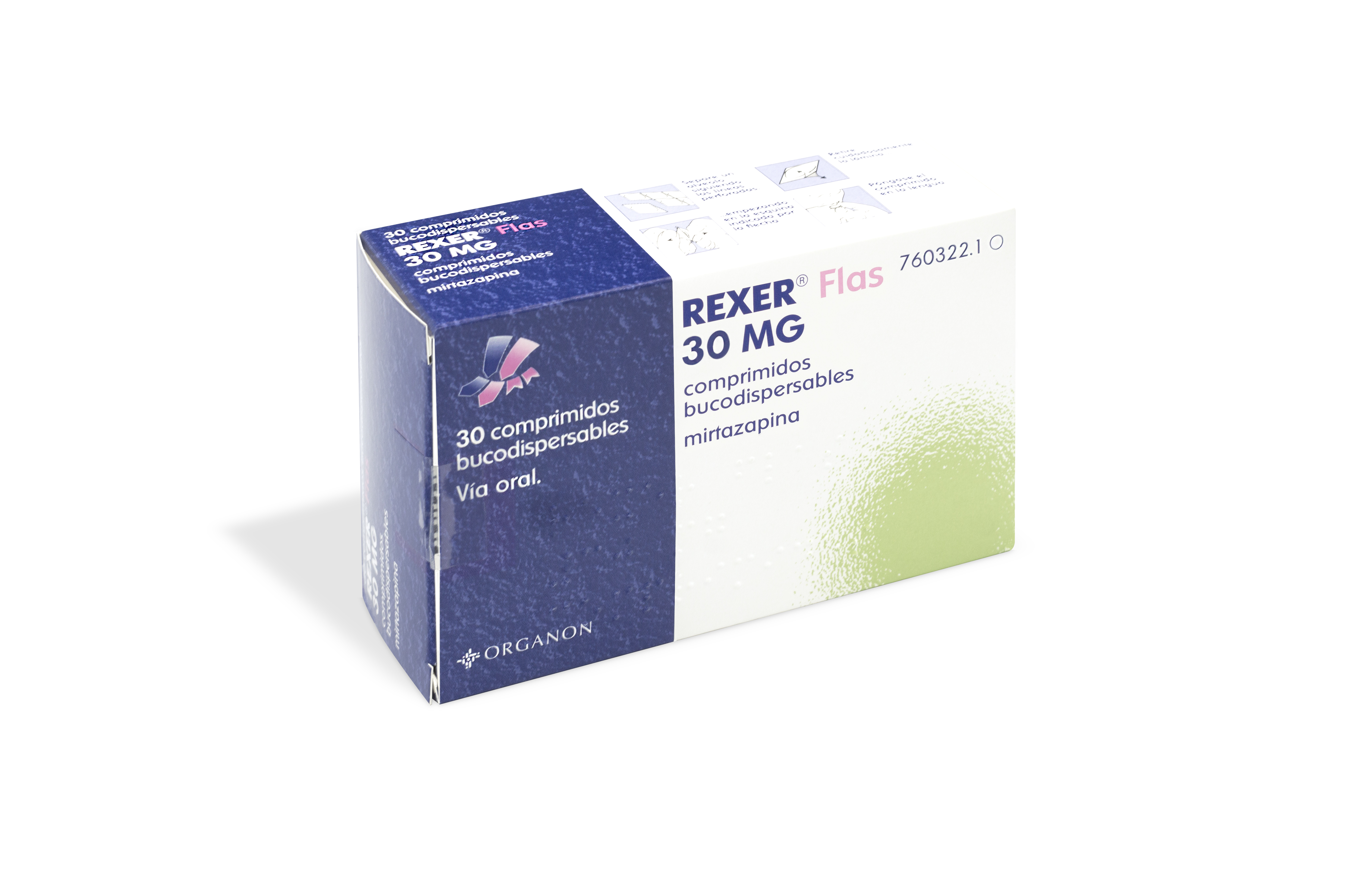 REXER FLAS 30 mg 30 COMPRIMIDOS BUCODISPERSABLES