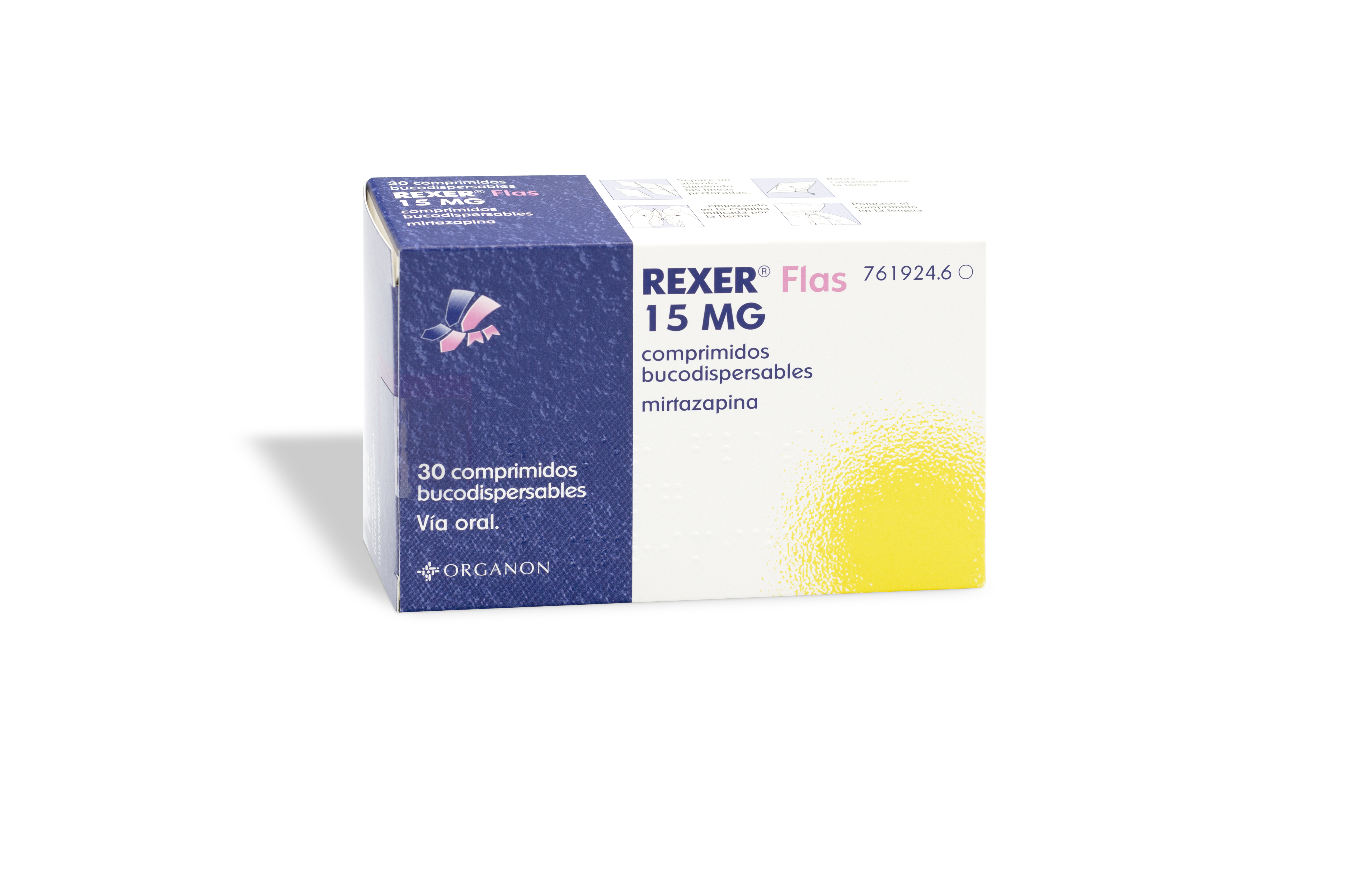 REXER FLAS 15 mg 30 COMPRIMIDOS BUCODISPERSABLES