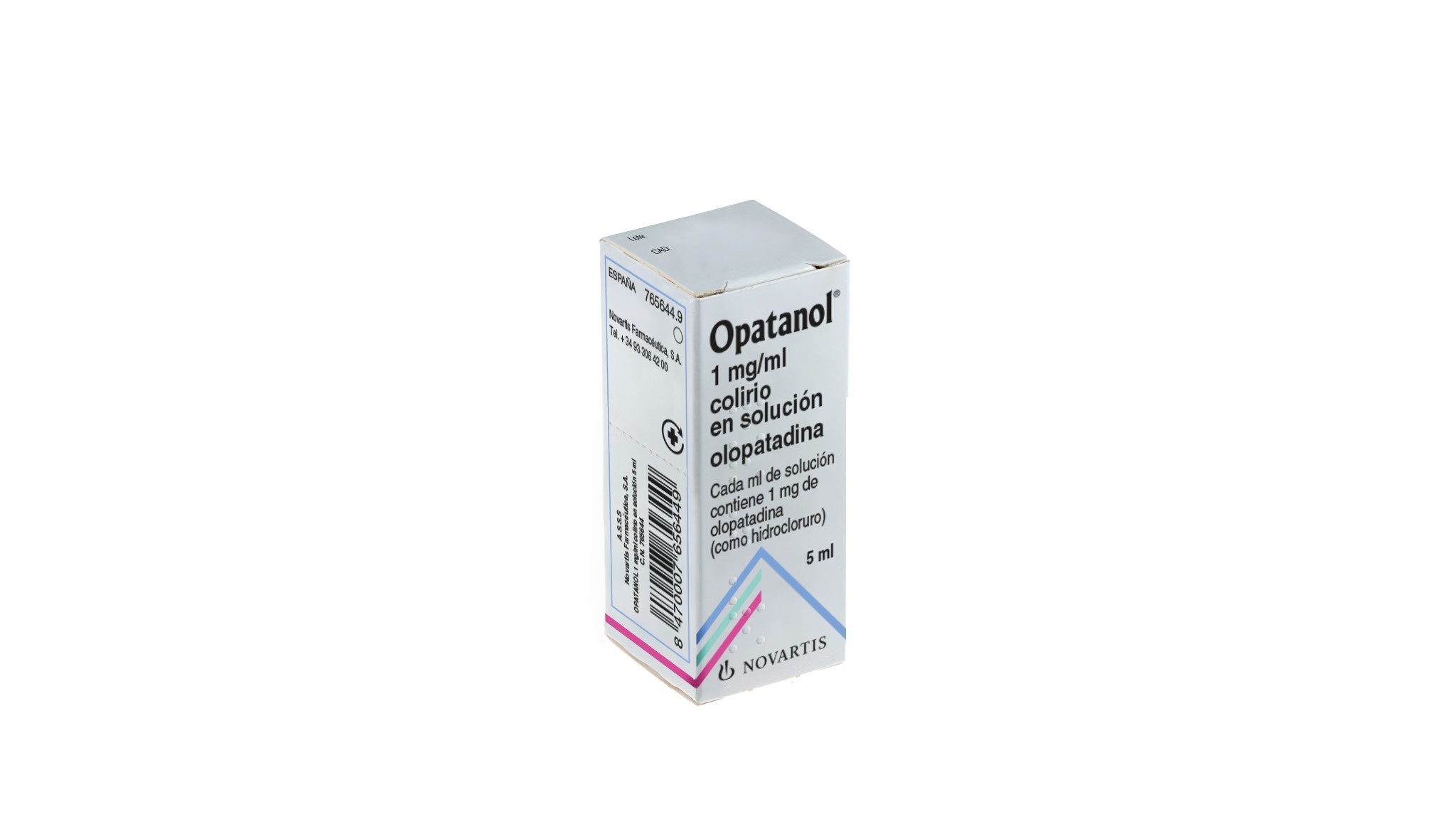 OPATANOL 1 mg/ml COLIRIO EN SOLUCION 1 FRASCO 5 ml