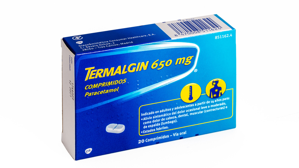 TERMALGIN 650 mg 500 COMPRIMIDOS
