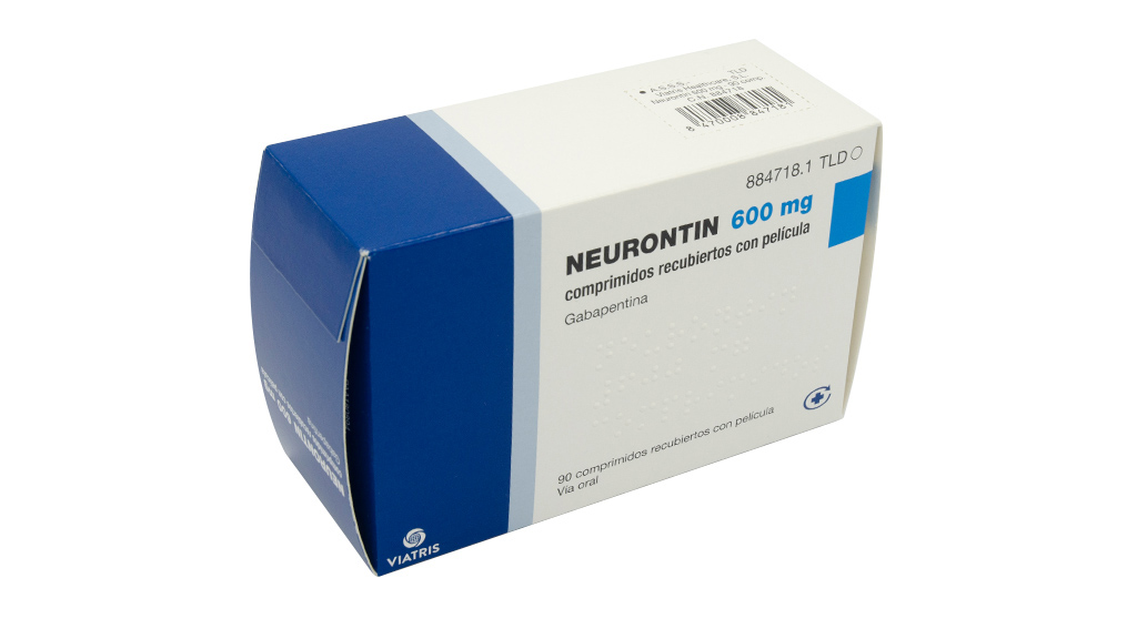 NEURONTIN 600 mg 90 COMPRIMIDOS RECUBIERTOS
