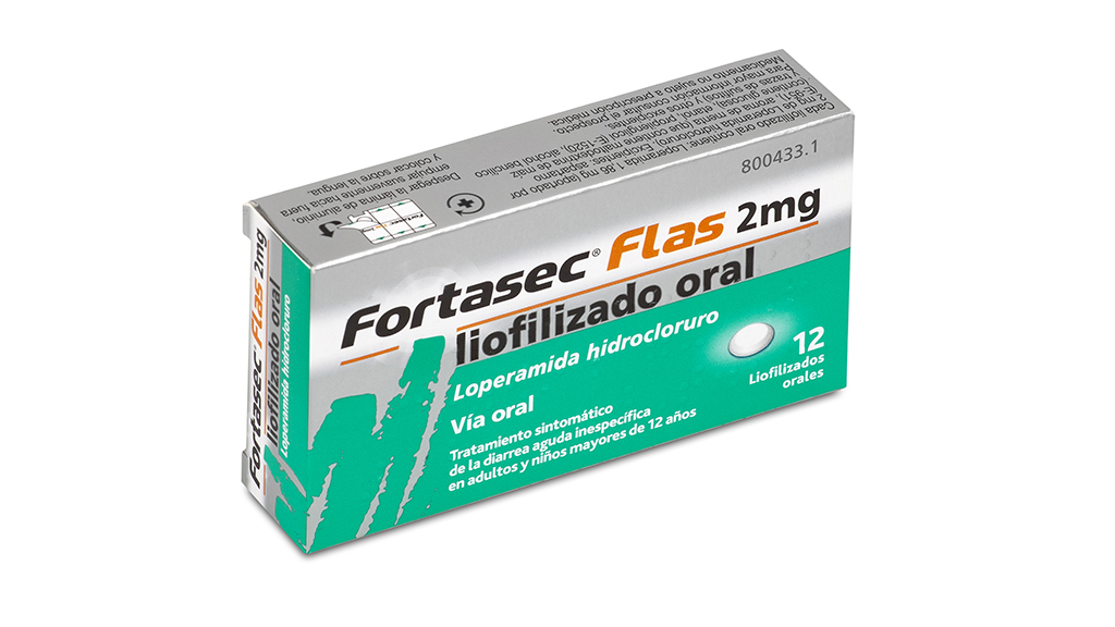 FORTASEC FLAS 2 mg 12 LIOFILIZADOS ORALES