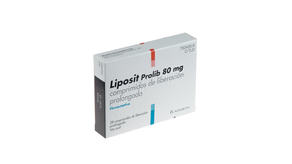 LIPOSIT PROLIB 80 mg 28 COMPRIMIDOS LIBERACION PROLONGADA