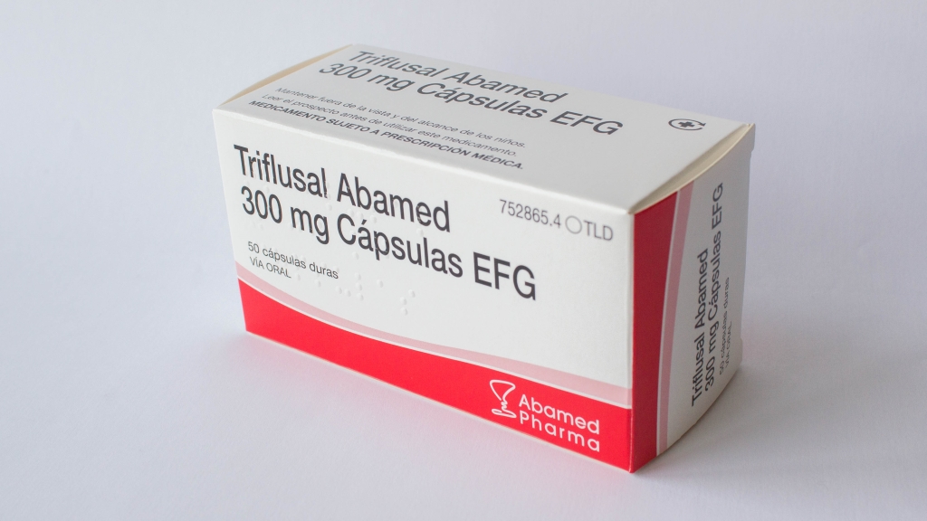 TRIFLUSAL ABAMED EFG 300 mg 500 CAPSULAS