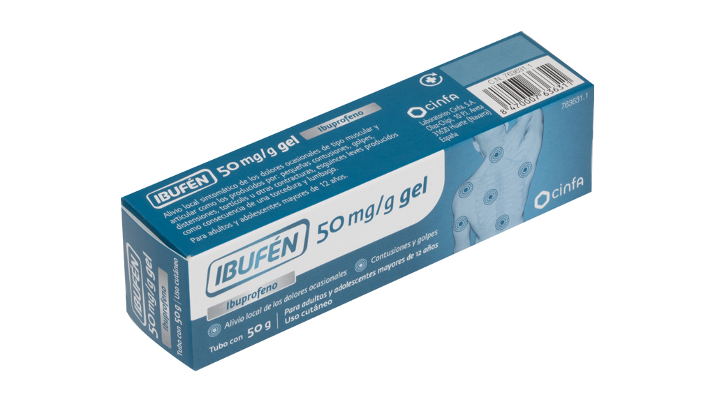IBUFEN 50 mg/g GEL CUTANEO 1 TUBO 50 g