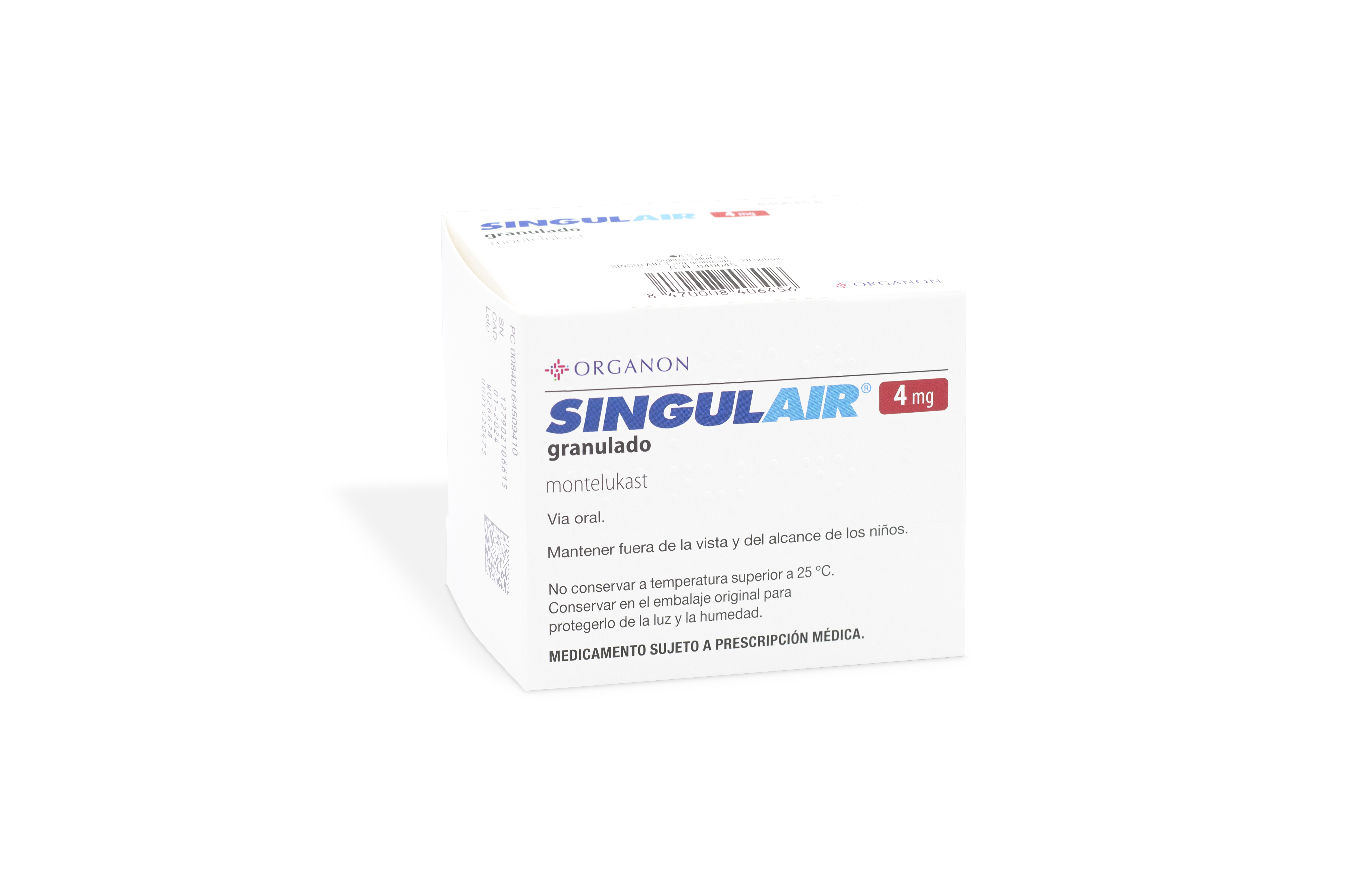 SINGULAIR 4 mg 28 SOBRES GRANULADO ORAL