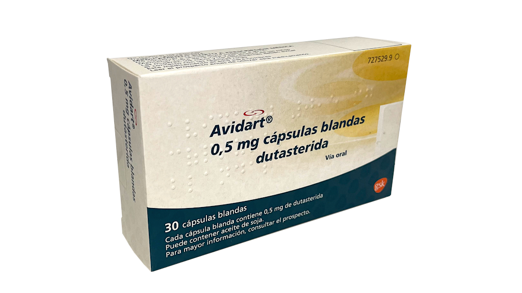 AVIDART 0,5 mg 30 CAPSULAS BLANDAS