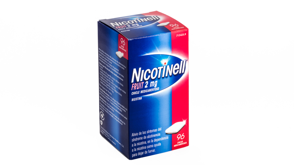 NICOTINELL FRUIT 2 mg 96 CHICLES MEDICAMENTOSOS