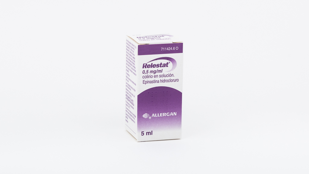 RELESTAT 0,5 mg/ml COLIRIO EN SOLUCION 1 FRASCO 5 ml