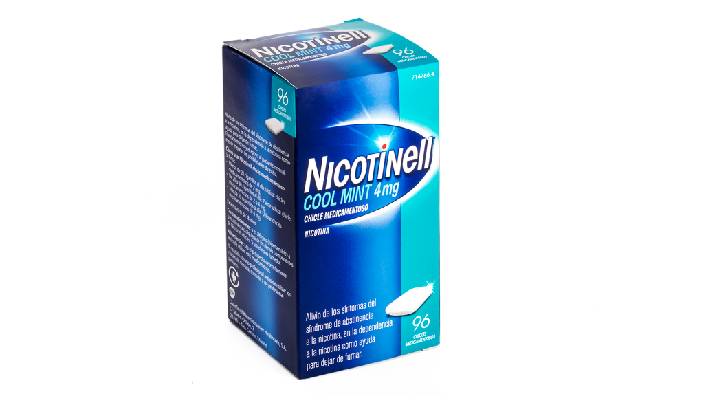NICOTINELL COOL MINT 4 mg 96 CHICLES MEDICAMENTOSOS