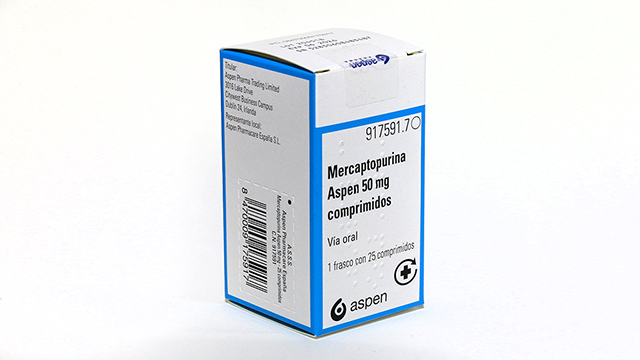 MERCAPTOPURINA ASPEN 50 mg 25 COMPRIMIDOS