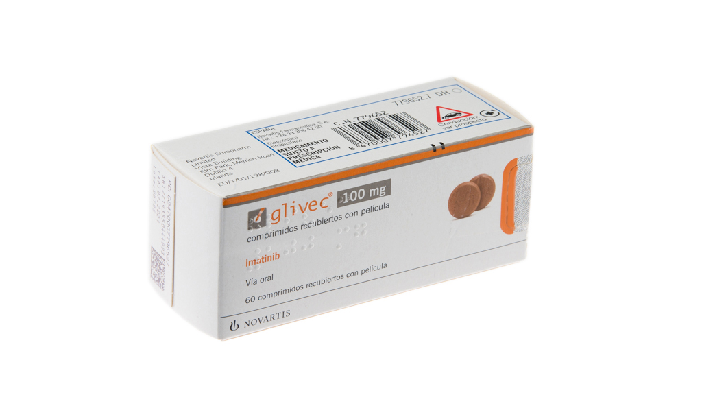 GLIVEC 100 mg 60 COMPRIMIDOS RECUBIERTOS BLISTER PVC/Al