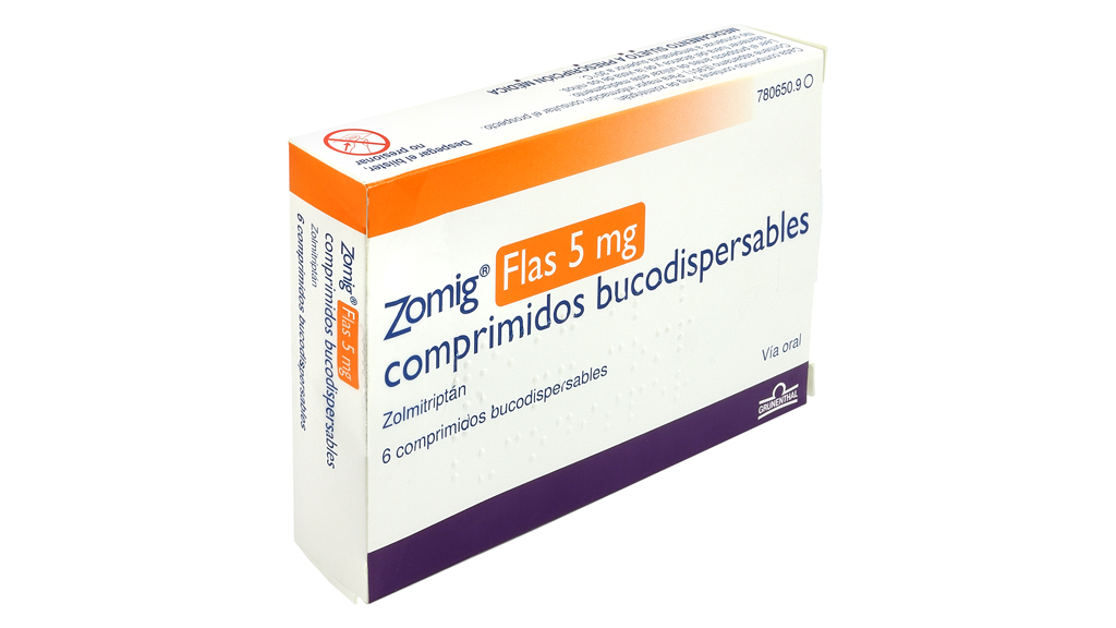 ZOMIG FLAS 5 mg 6 COMPRIMIDOS BUCODISPERSABLES