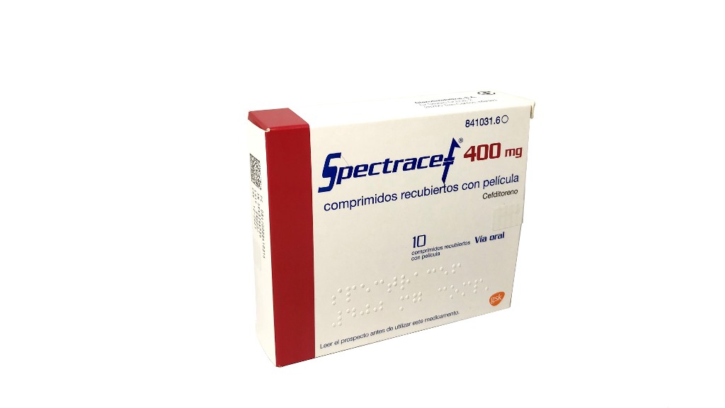 SPECTRACEF 400 mg 10 COMPRIMIDOS RECUBIERTOS