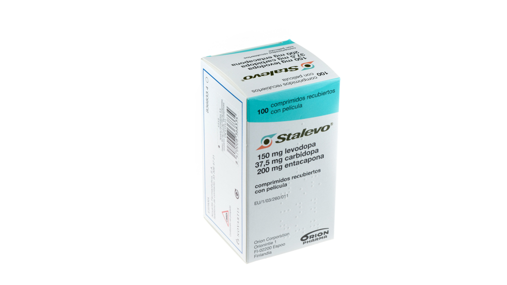 STALEVO 150 mg/37,5 mg/200 mg 100 COMPRIMIDOS RECUBIERTOS