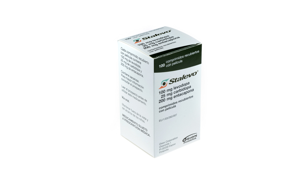 STALEVO 100 mg/25 mg/200 mg 100 COMPRIMIDOS RECUBIERTOS