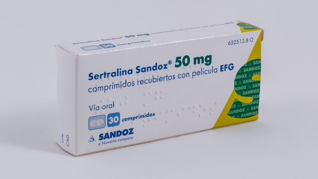 SERTRALINA SANDOZ EFG 50 mg 30 COMPRIMIDOS RECUBIERTOS - Farmacéuticos