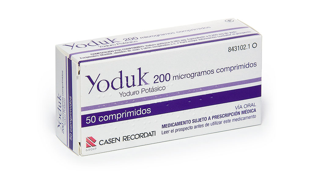 YODUK 200 microgramos 50 COMPRIMIDOS