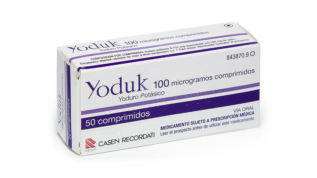 YODUK 100 microgramos 50 COMPRIMIDOS