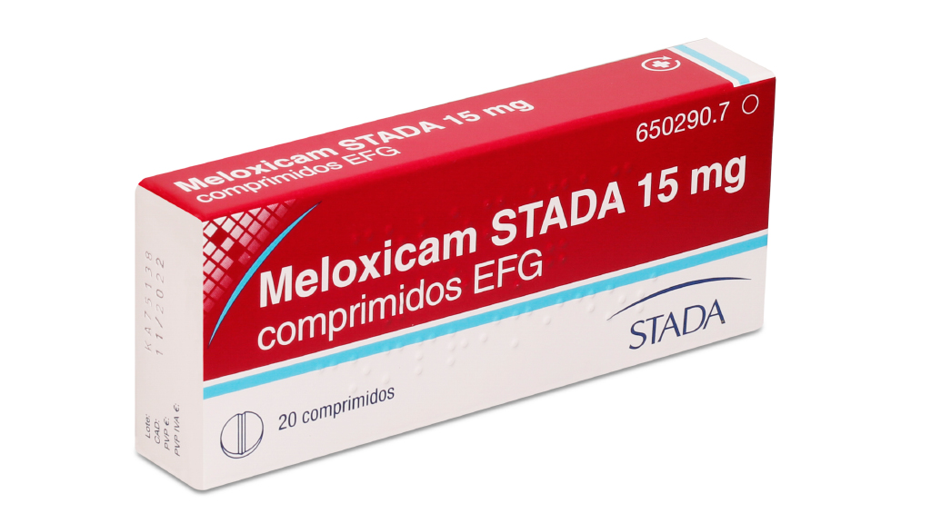 MELOXICAM STADA EFG 15 mg 20 COMPRIMIDOS