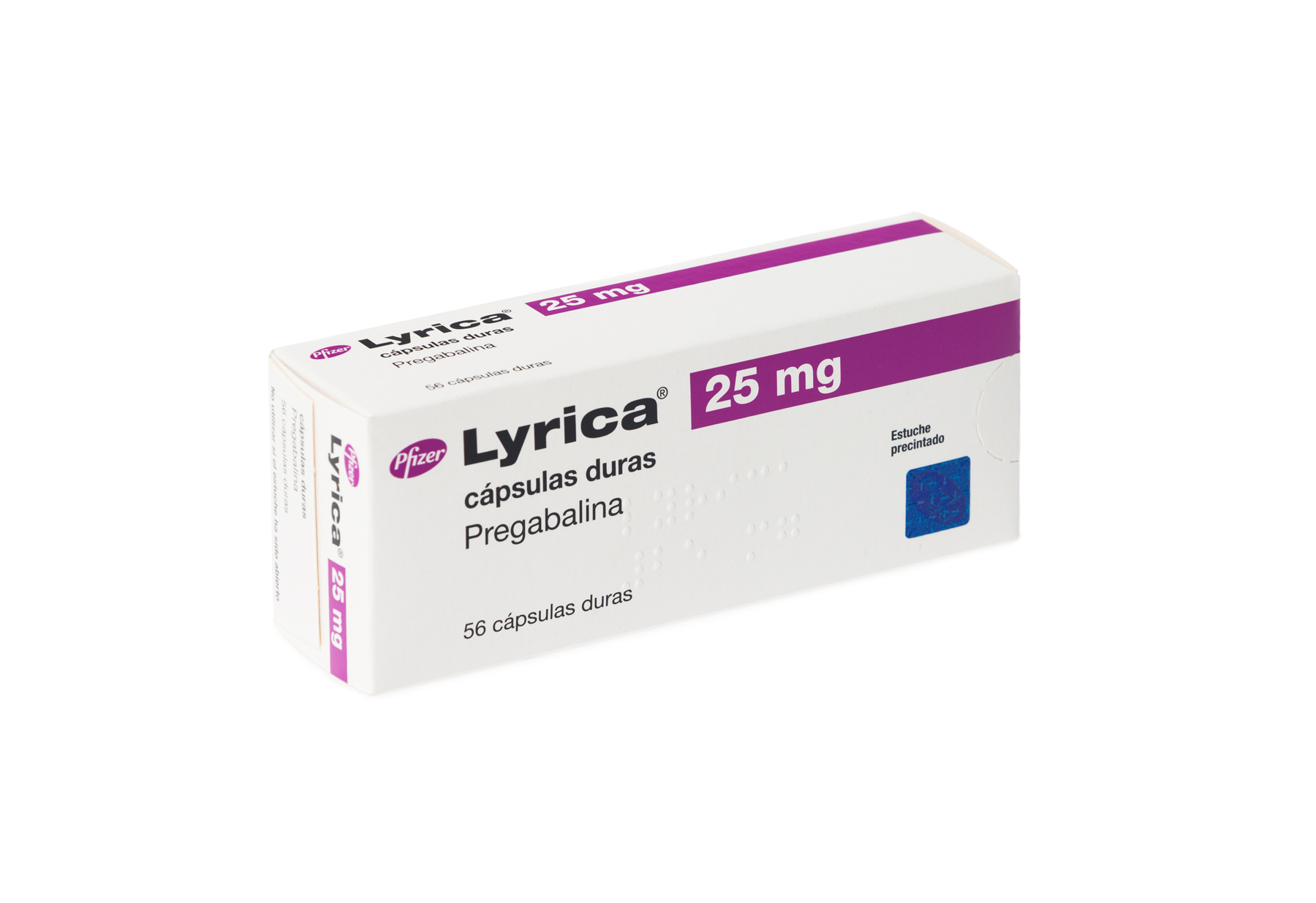 LYRICA 25 mg 56 CAPSULAS