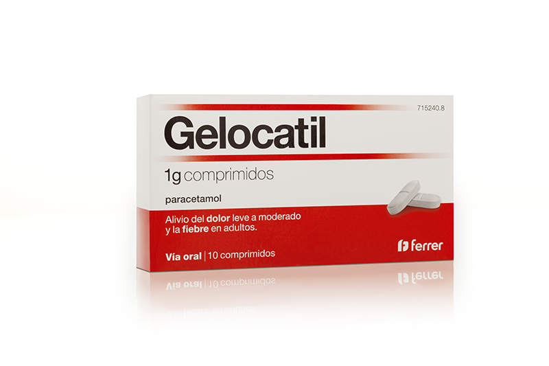GELOCATIL 1 g 10 COMPRIMIDOS
