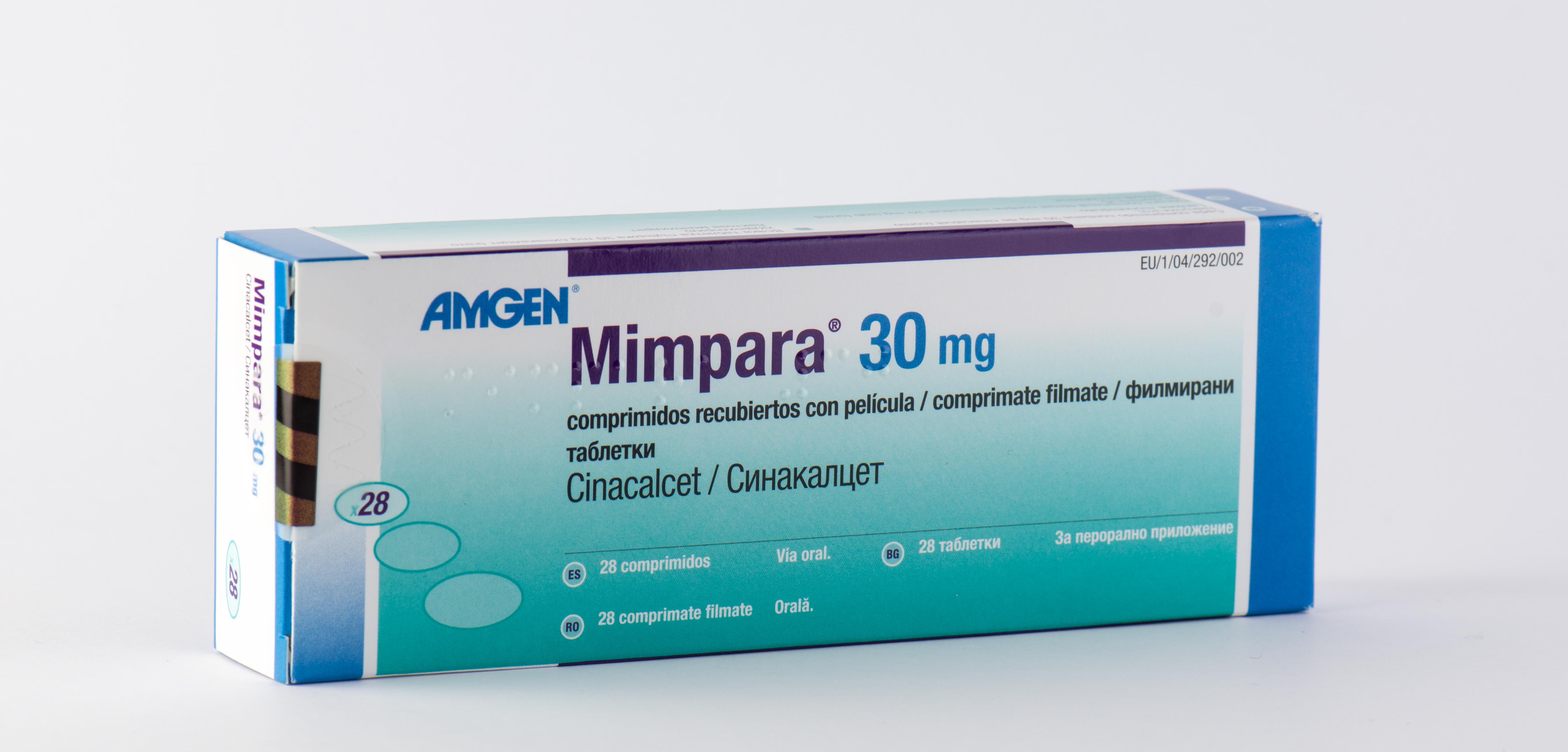 MIMPARA 30 mg 28 COMPRIMIDOS RECUBIERTOS