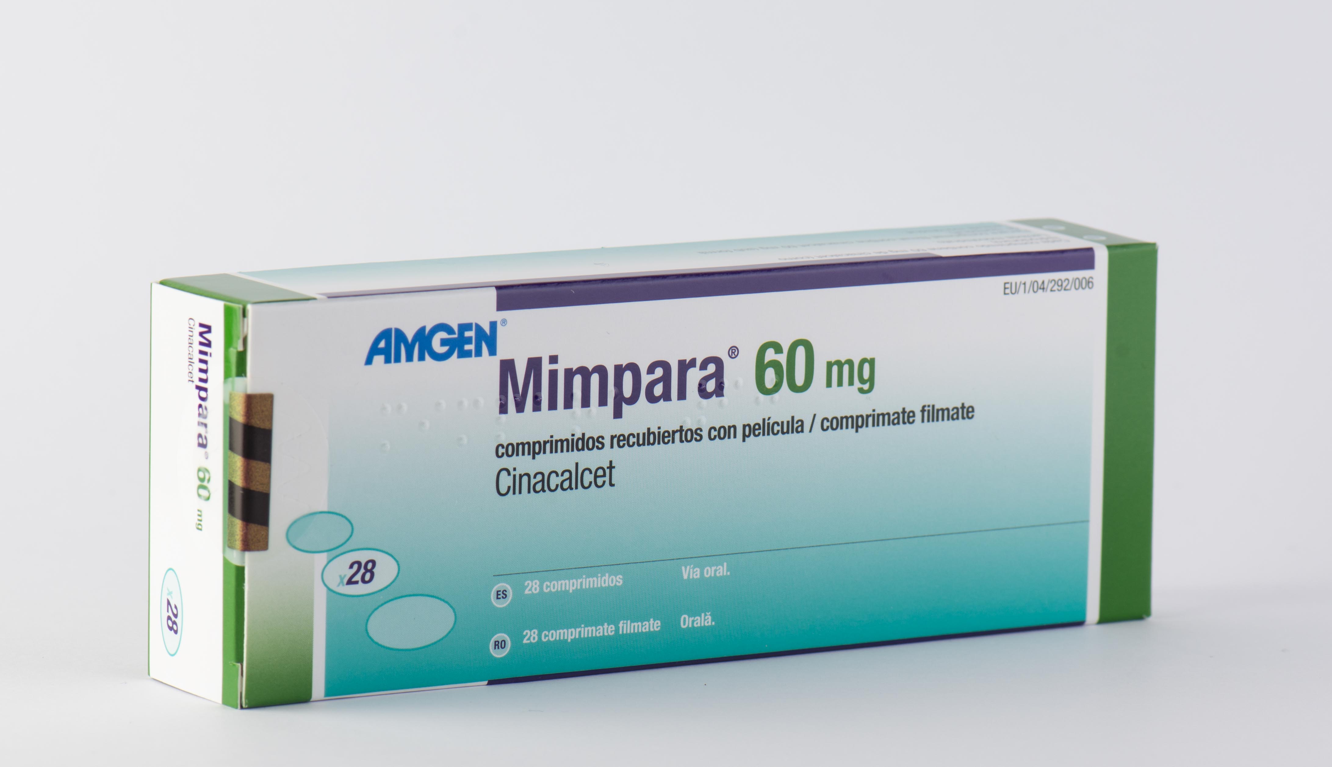 MIMPARA 60 mg 28 COMPRIMIDOS RECUBIERTOS