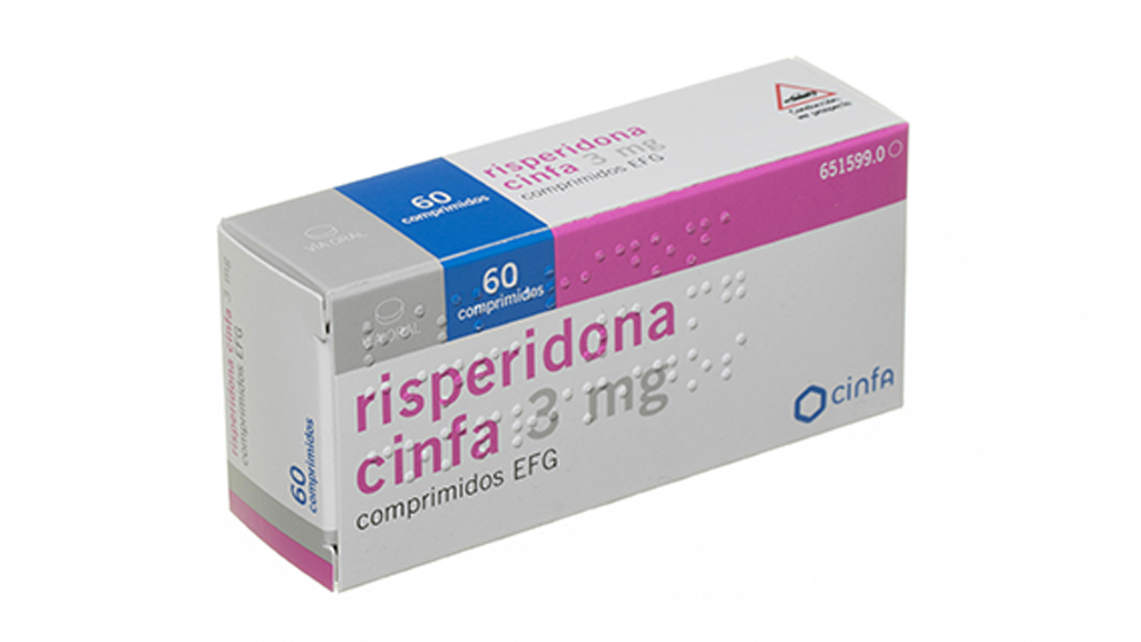 RISPERIDONA CINFA EFG 3 mg 500 COMPRIMIDOS