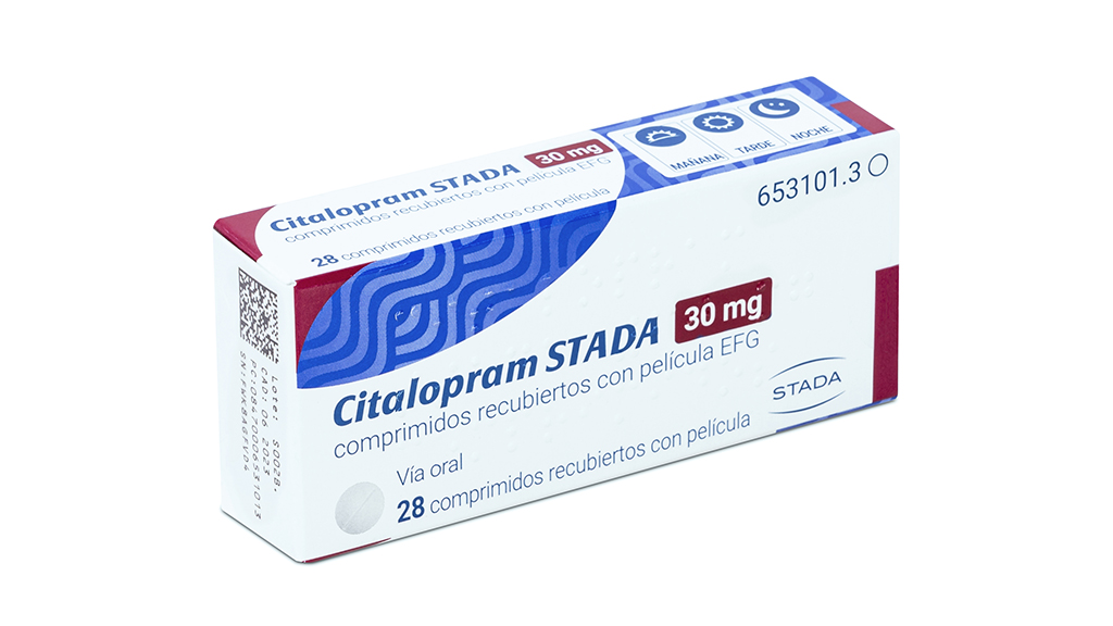 CITALOPRAM STADA EFG 30 mg 56 COMPRIMIDOS RECUBIERTOS