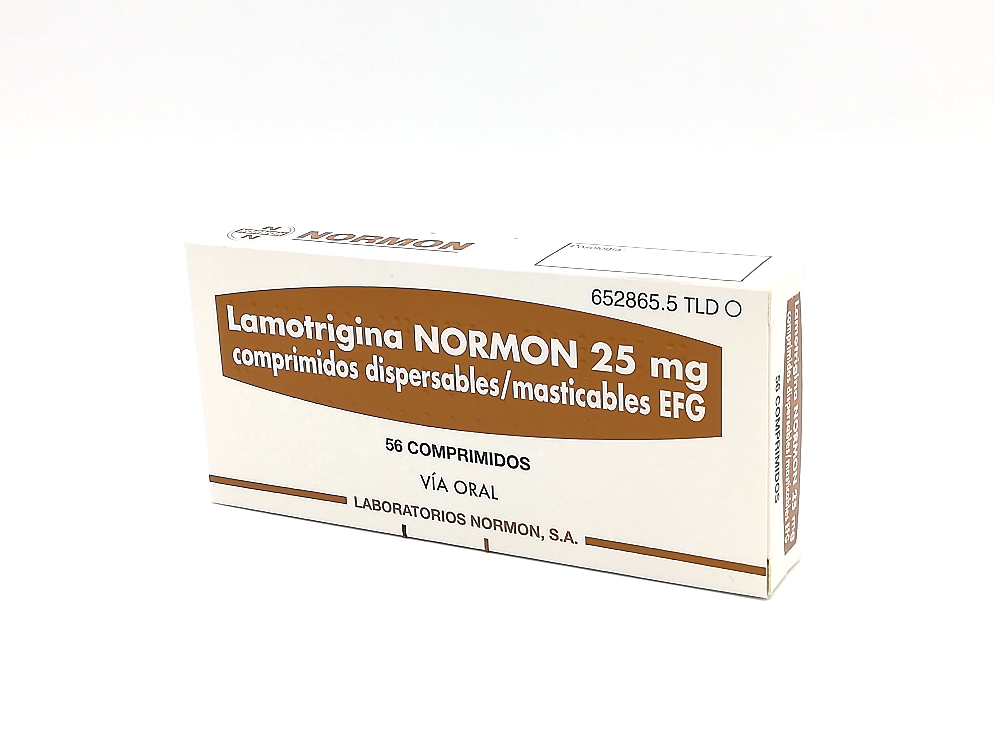 Lamotrigina Normon Efg 25 Mg 42 Comprimidos Dispersables Farmacéuticos