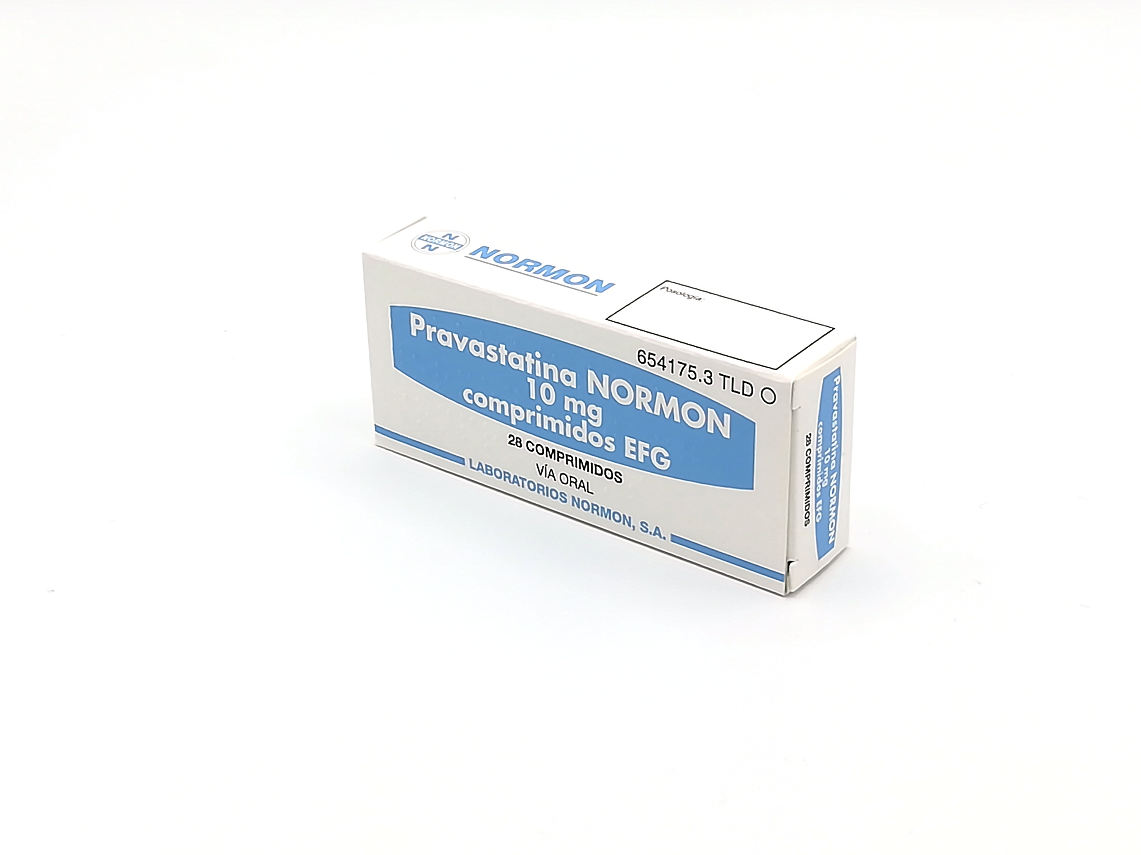 PRAVASTATINA NORMON EFG 10 mg 28 COMPRIMIDOS