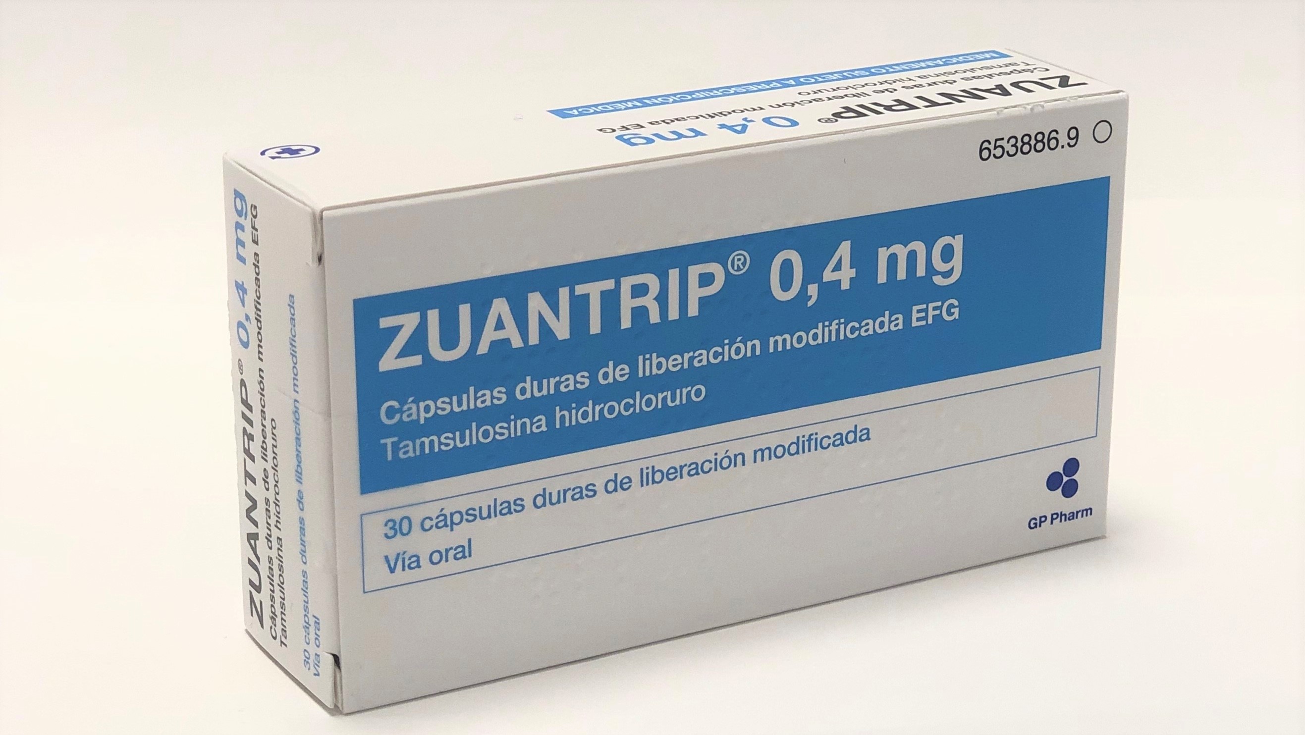ZUANTRIP EFG 0,4 mg 30 CAPSULAS LIBERACION MODIFICADA