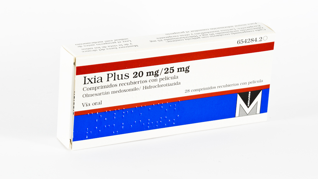 IXIA PLUS 20 mg/25 mg 28 COMPRIMIDOS RECUBIERTOS