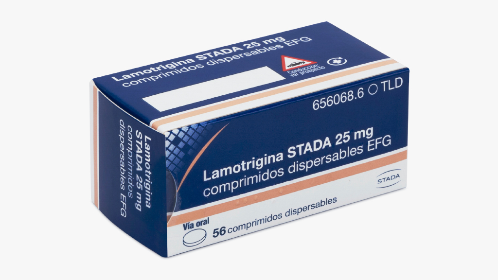 LAMOTRIGINA STADA EFG 25 mg 21 COMPRIMIDOS DISPERSABLES