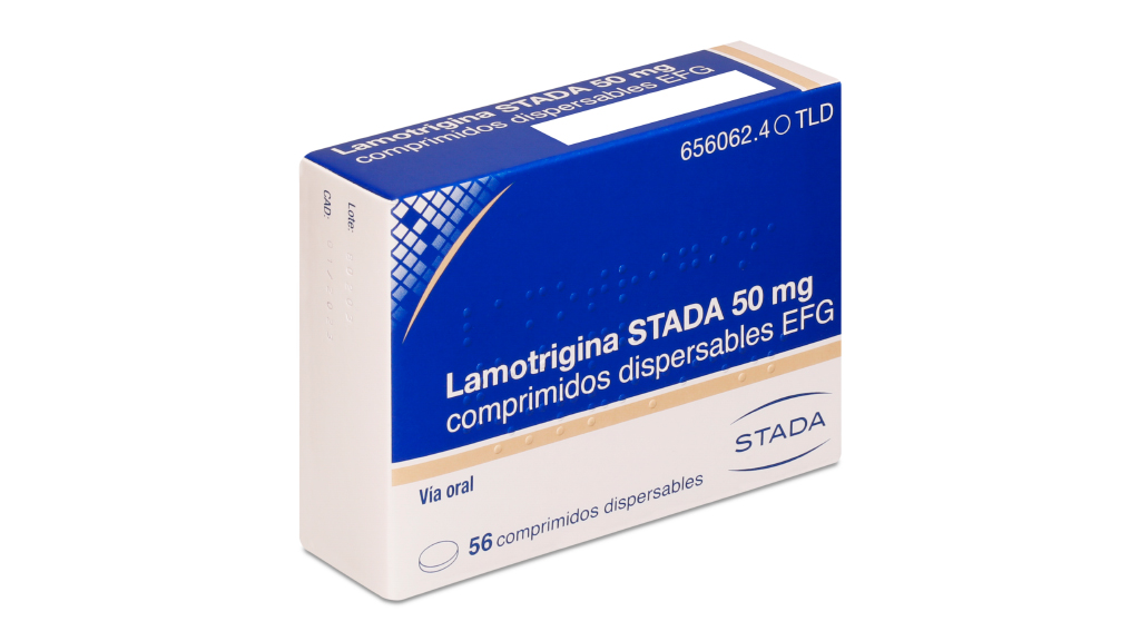 LAMOTRIGINA STADA EFG 50 mg 42 COMPRIMIDOS DISPERSABLES