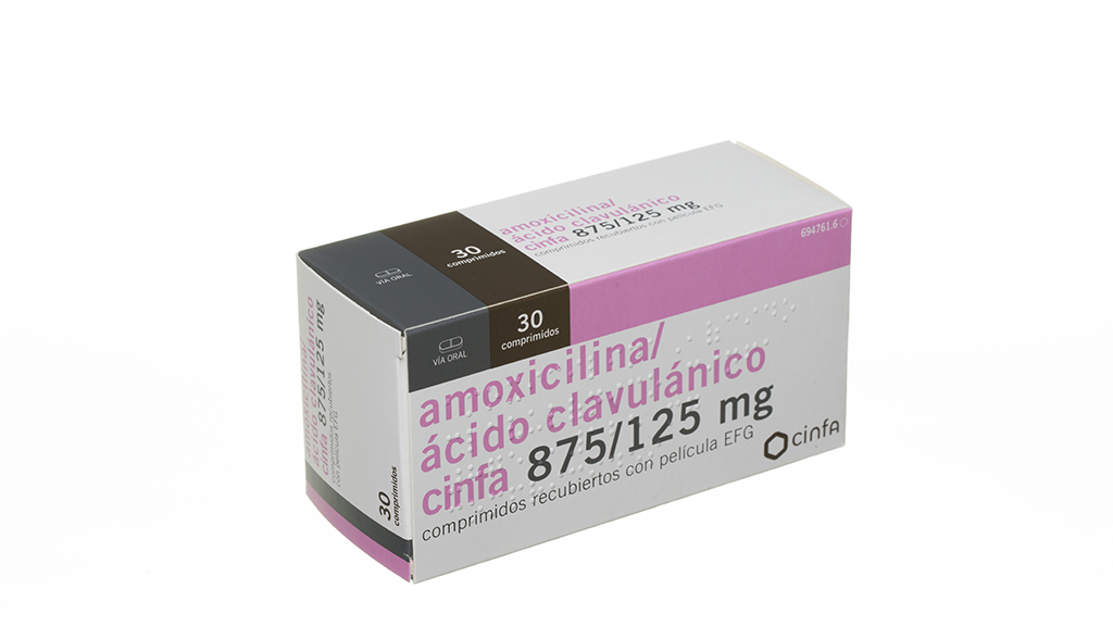 AMOXICILINA/ACIDO CLAVULANICO CINFA EFG