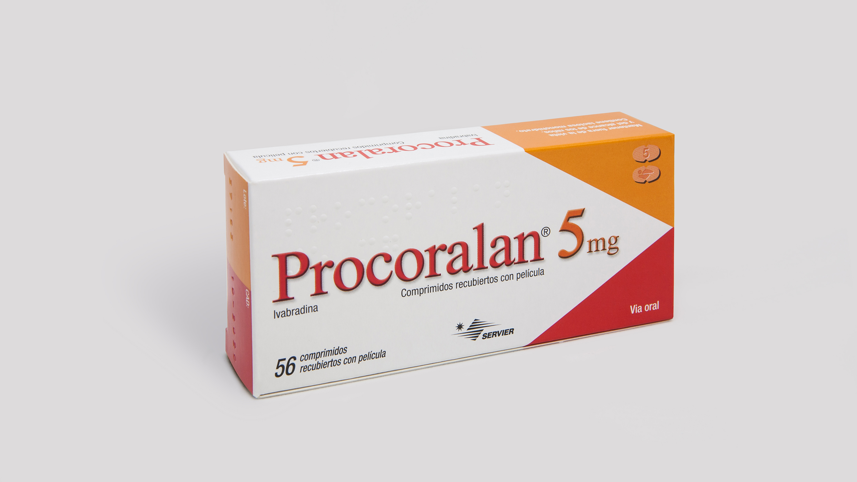 PROCORALAN 5 mg 56 COMPRIMIDOS RECUBIERTOS