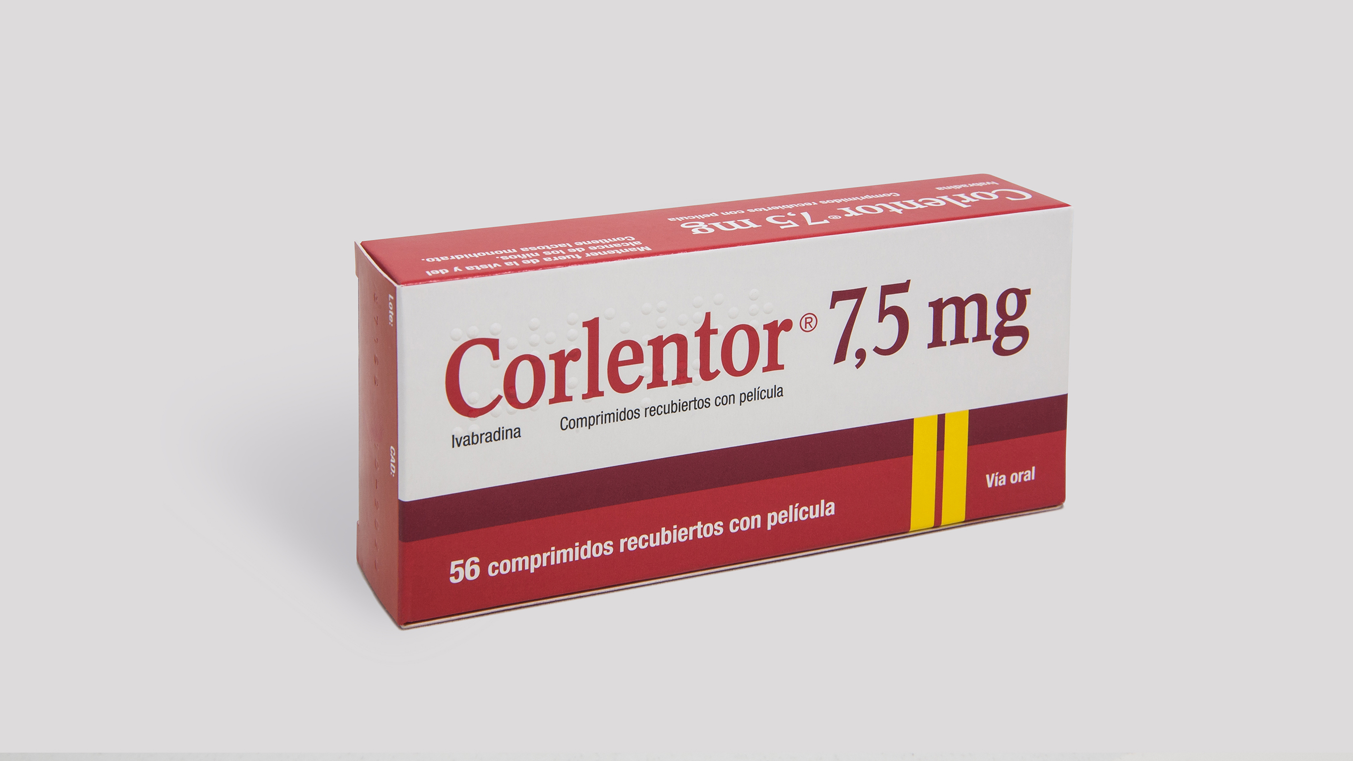 CORLENTOR 7,5 mg 56 COMPRIMIDOS RECUBIERTOS
