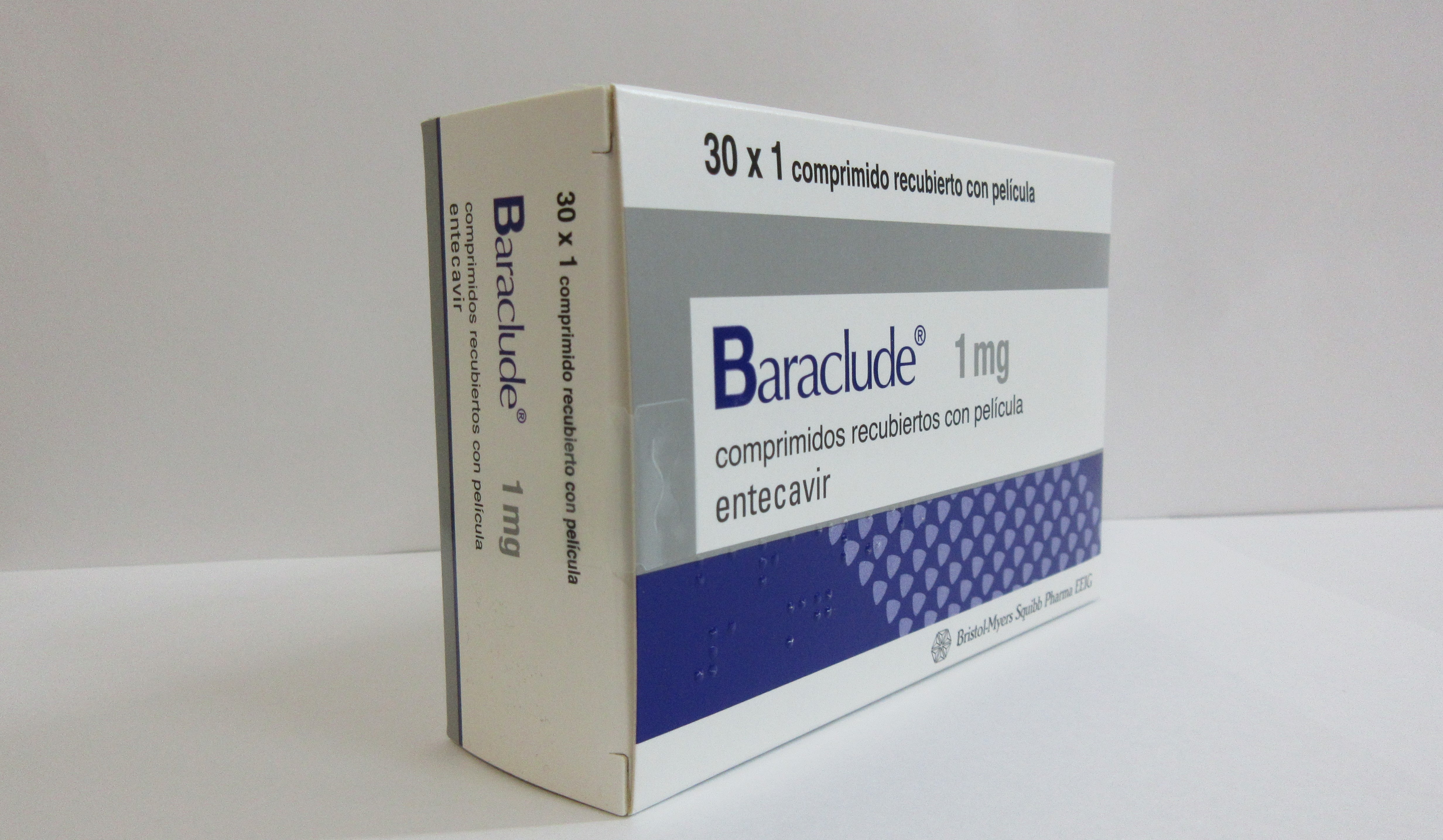 BARACLUDE 1 mg 30 COMPRIMIDOS RECUBIERTOS