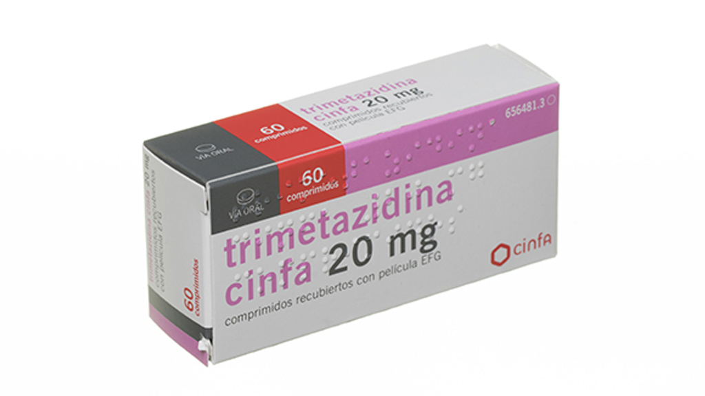 TRIMETAZIDINA CINFA EFG 20 mg 60 COMPRIMIDOS RECUBIERTOS