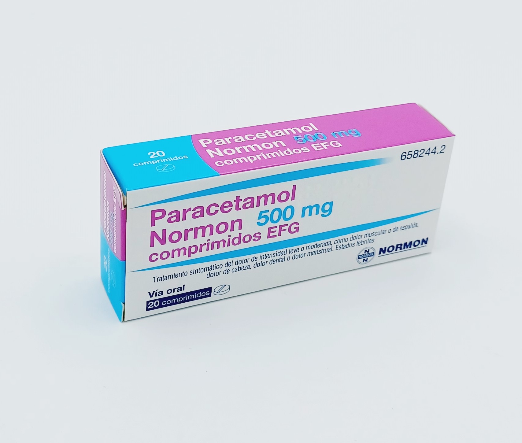 PARACETAMOL NORMON EFG 500 mg 500 COMPRIMIDOS