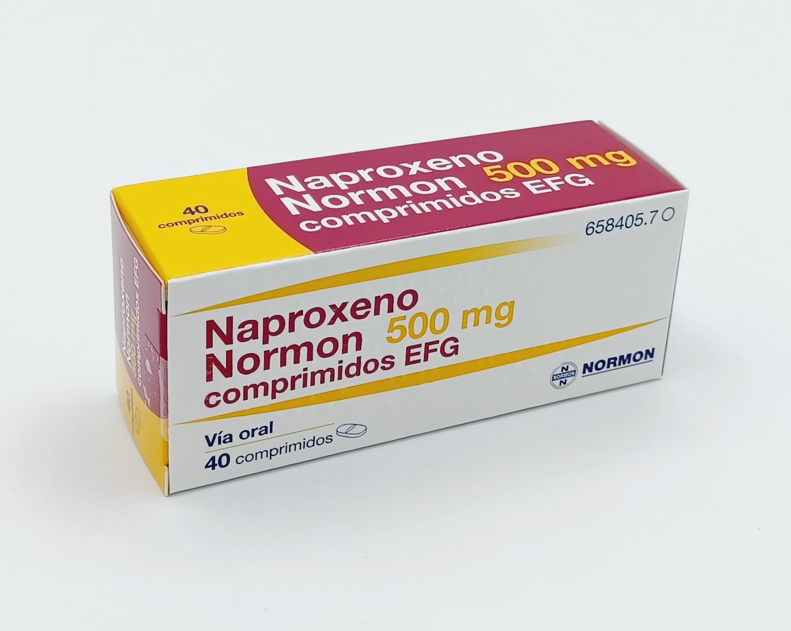 NAPROXENO NORMON EFG 500 mg 500 COMPRIMIDOS