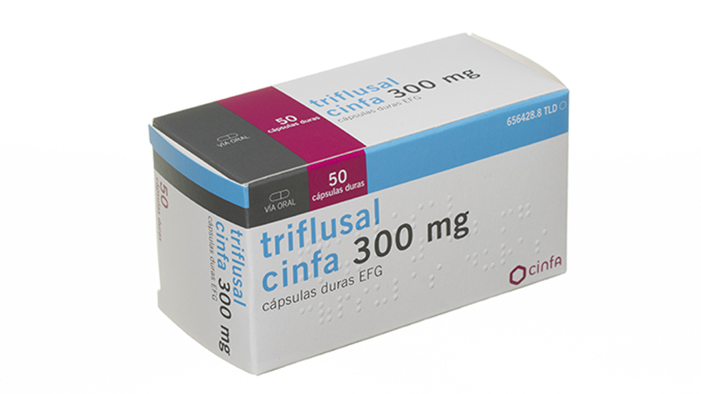 TRIFLUSAL CINFA EFG 300 mg 30 CAPSULAS