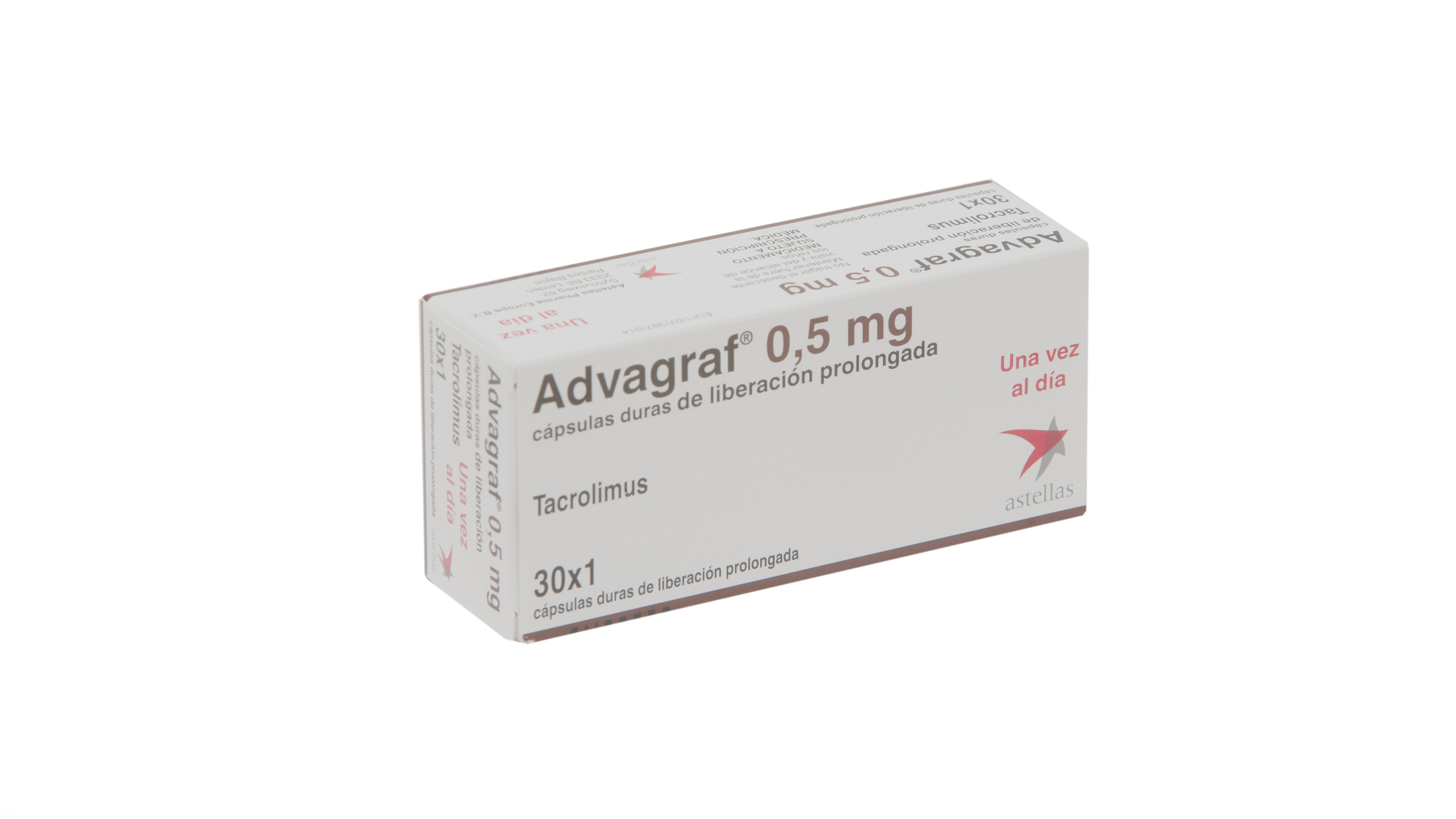 ADVAGRAF 0,5 mg 30 CAPSULAS LIBERACION PROLONGADA