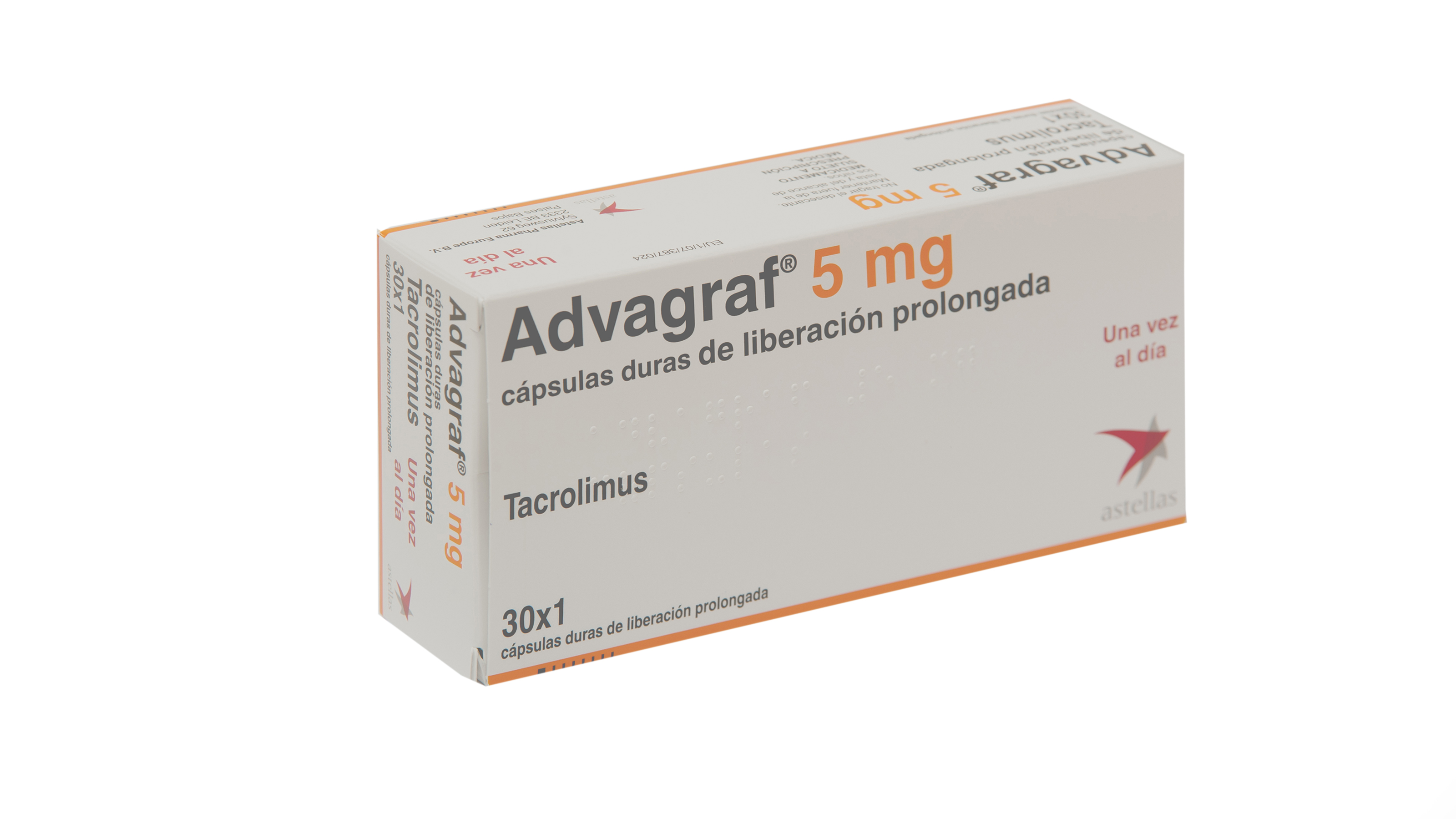 ADVAGRAF 5 mg 30 CAPSULAS LIBERACION PROLONGADA